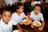 Over 1.2 million children in Nicaragua receive free school meals